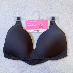George Women's Dark Gray Nursing Bra
